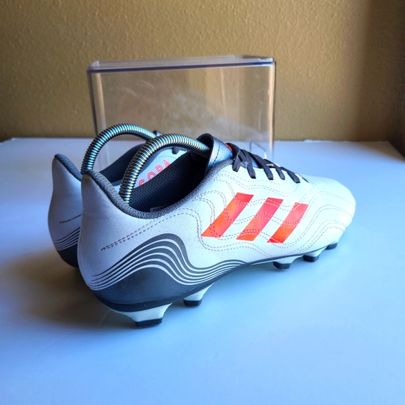 adidas Copa Sense .4 FxG - White/Solar Red/Iron Metallic Men Size 8.5 - Picture 10 of 13